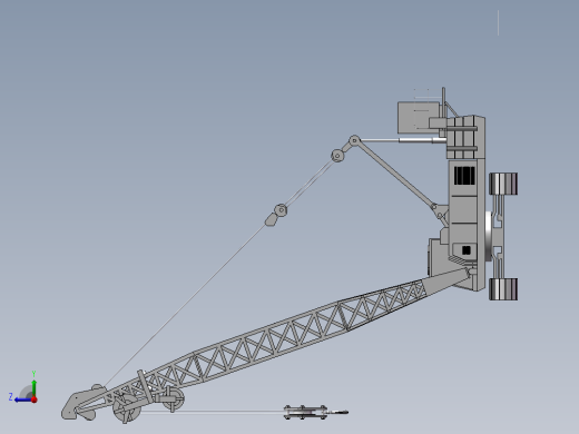 履带吊-三维视图937091===60右视缩略图