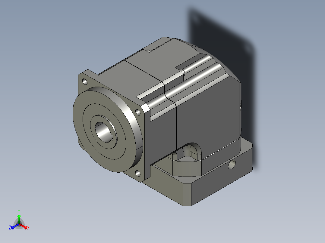 斜齿孔ZPGH115-L1 24-95-115-M6 LR65 KCZ28.STEP主视图