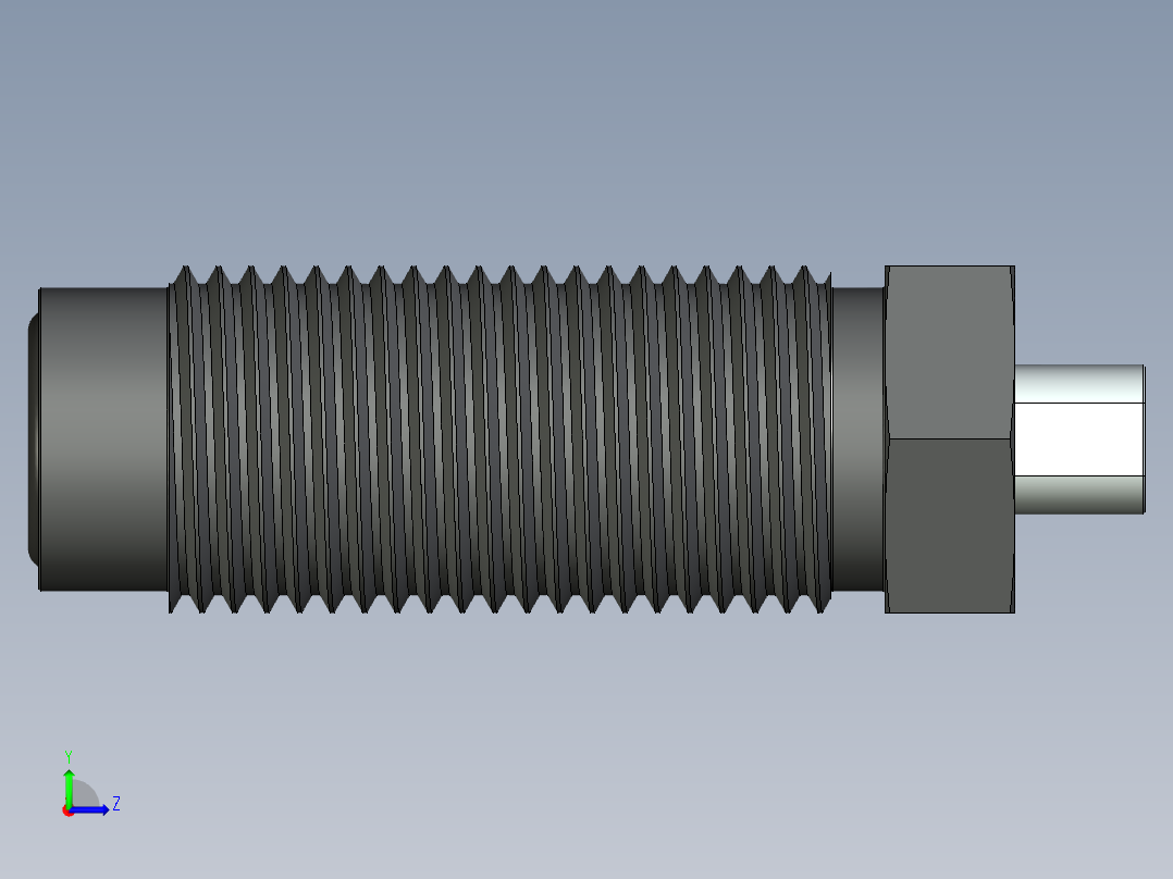 液压缸 油缸 (6)左视图