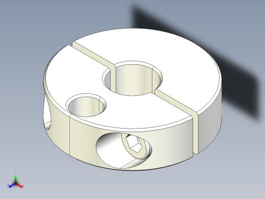 軸環2507-3D多系列多零件图纸模型