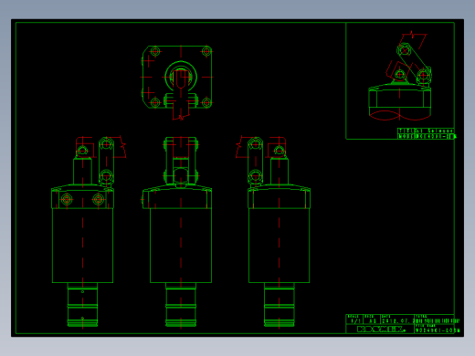 KOSMEKWCE4001-2GRM多系列多零件图纸模型多系列多零件图纸模型