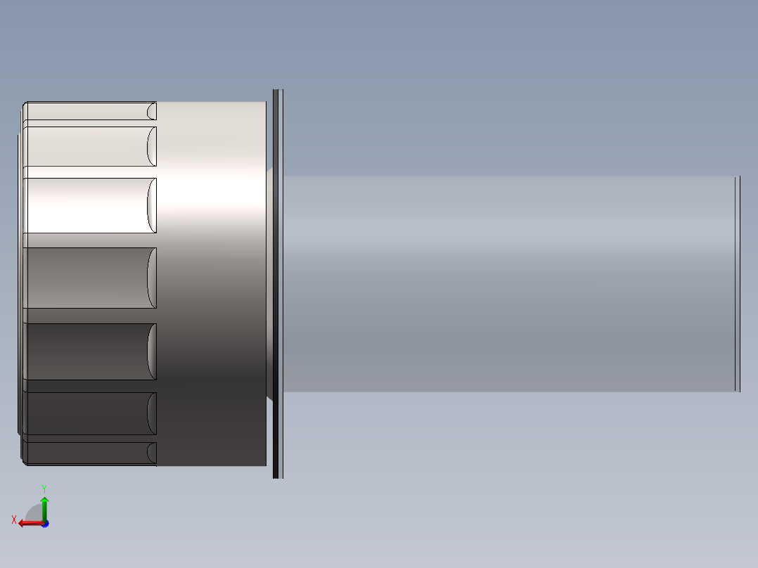 QUQ系列液压空气滤清器后视图