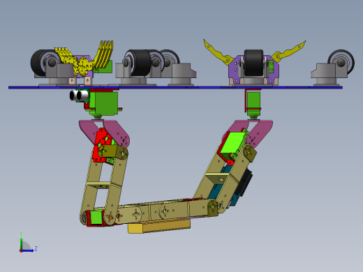 虫型（三维+课设+程序+原理图+二维）左视缩略图