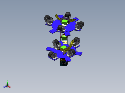 虫型（三维+课设+程序+原理图+二维）正等轴测缩略图