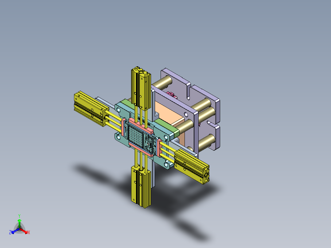 X3-CNC笔记本CNC工装夹具三维模型8-cetui-0825正等轴测图