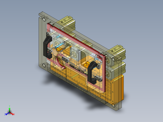 H5600-C笔记本CNC工装夹具三维模型-CNC2-3合并验证治具-220104
