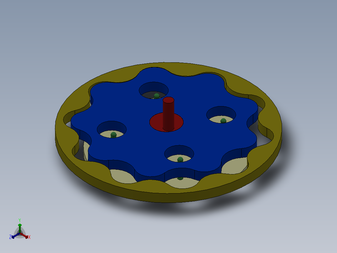 摆线减速器、摆线针轮减速器、减速器(11)正等轴测图
