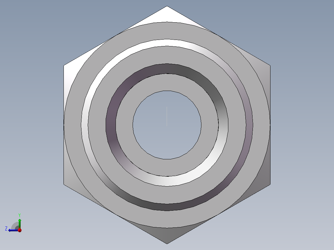 直通内螺纹接头、5DM-20-18右视图