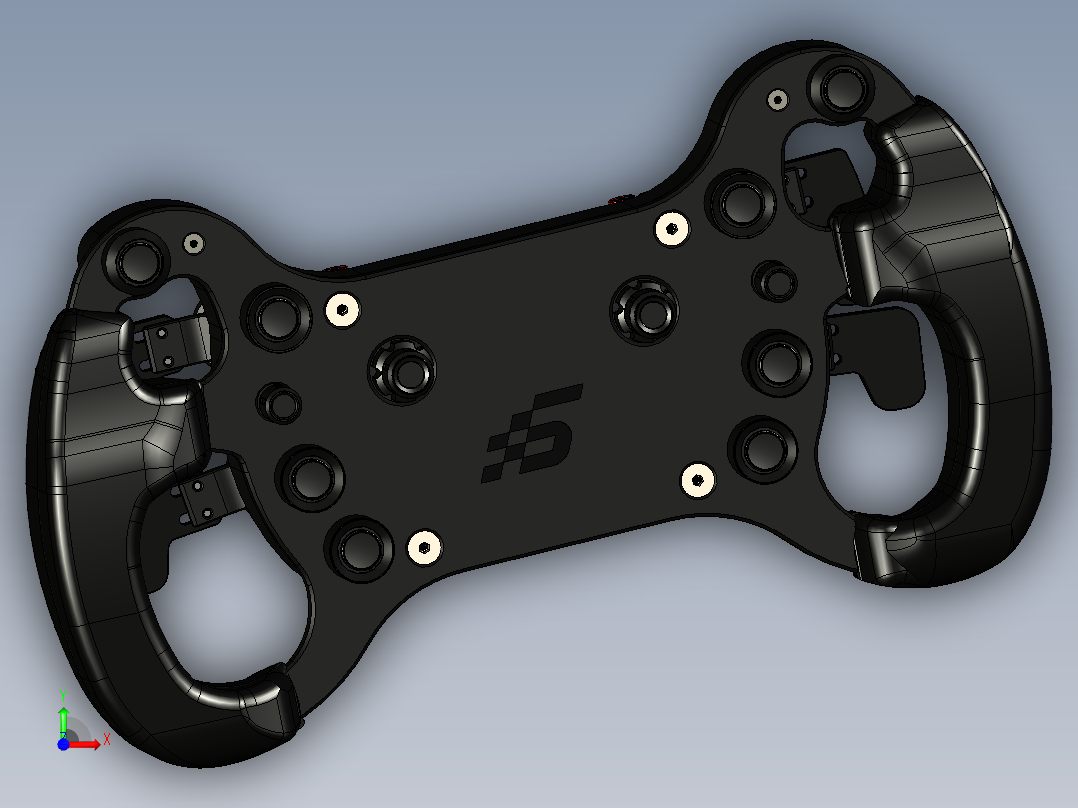 Simagic GT4-C方向盘前视图