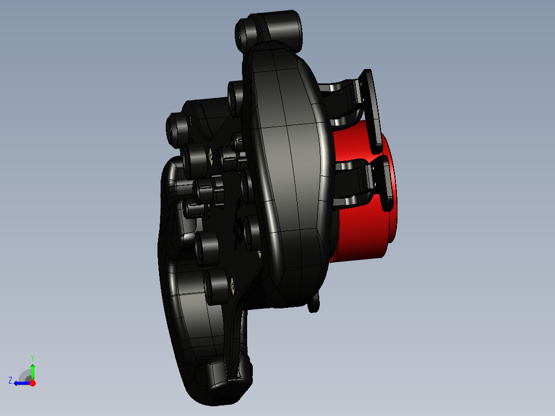 Simagic GT4-C方向盘右视图
