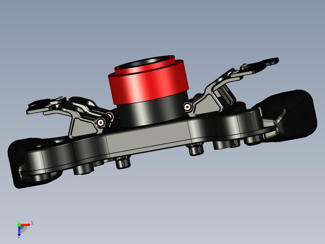 Simagic GT4-C方向盘俯视图