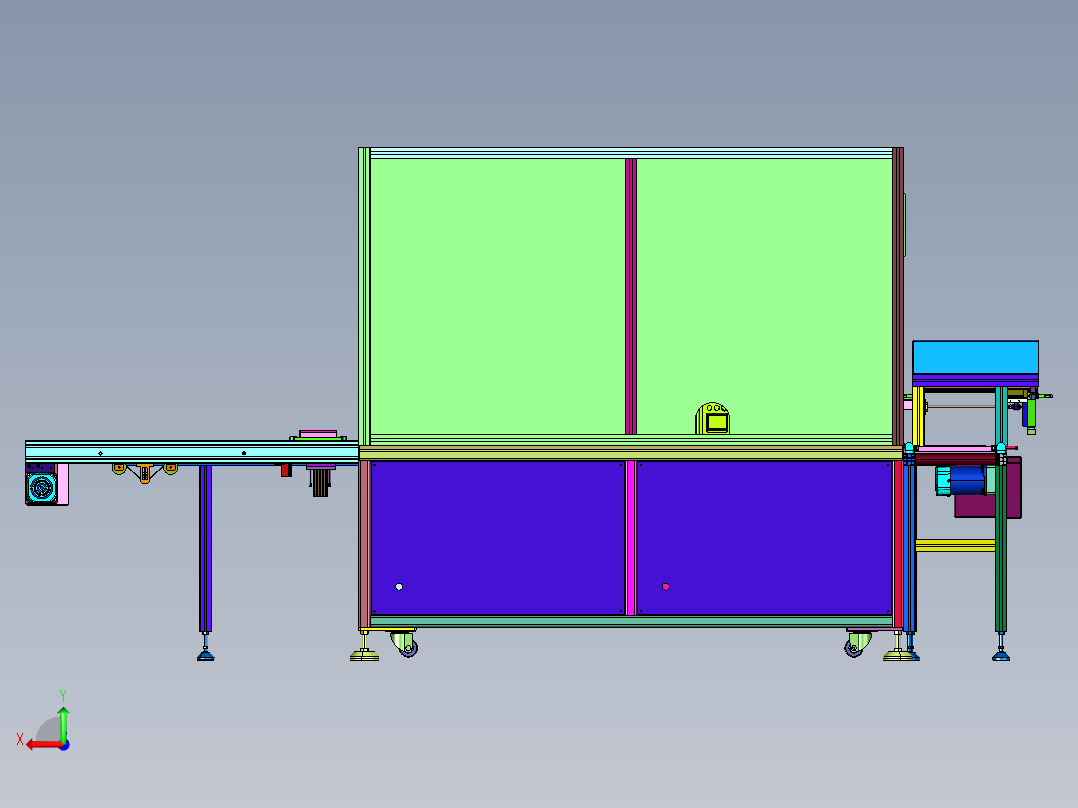 基于虚拟仪器的传感器测试平台后视图