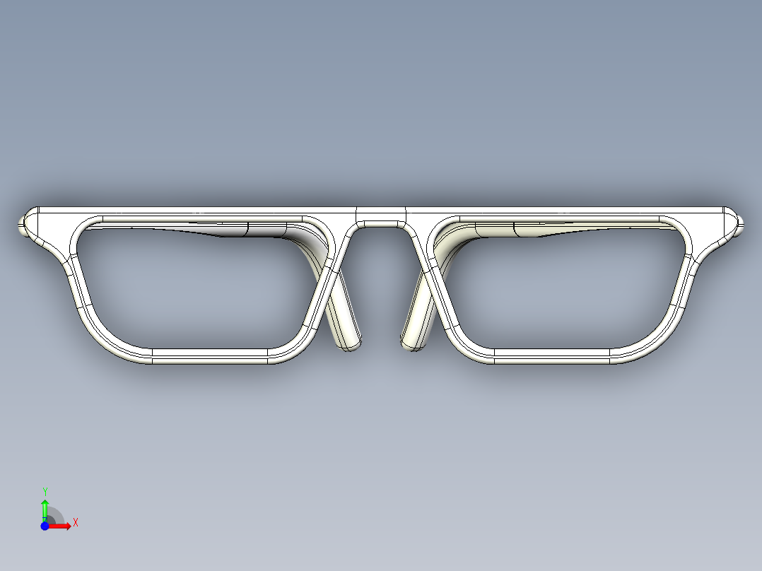 玻璃框51前视图