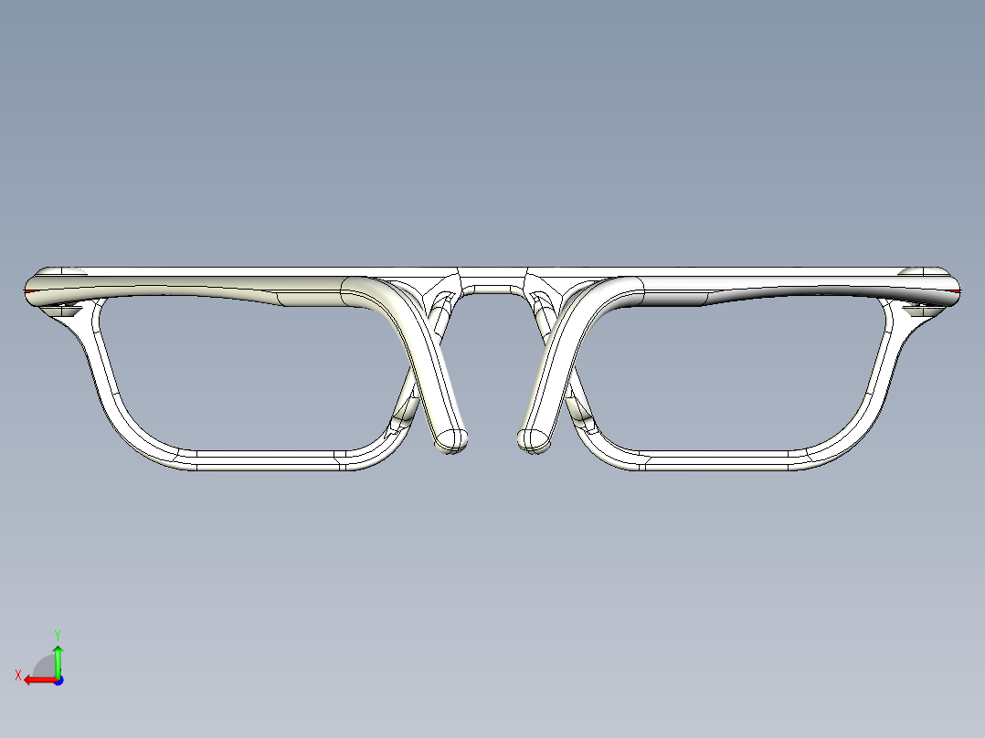 玻璃框51后视图