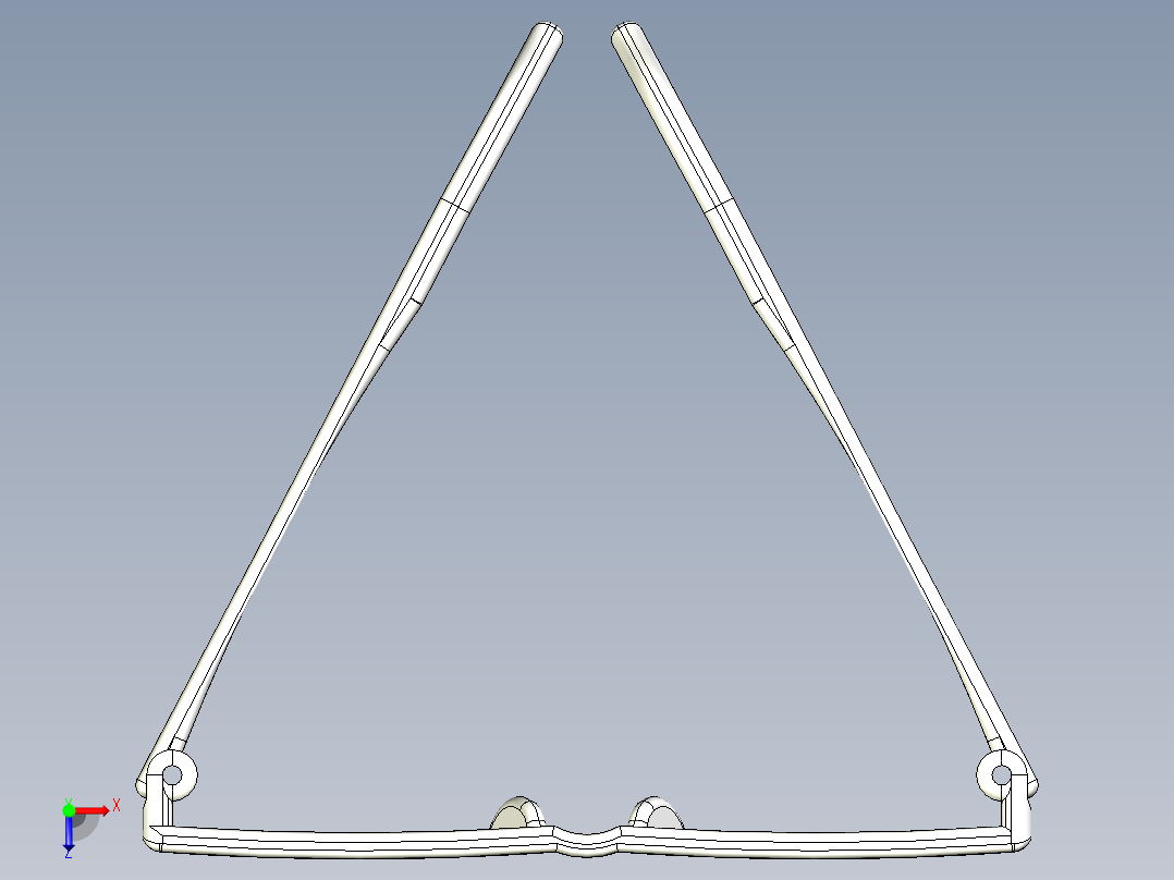 玻璃框51俯视图