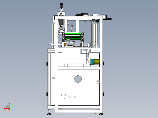 刷锡粒-注胶机（刷锡点胶机一体机）后视缩略图