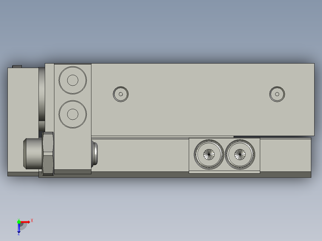 HLQ16X30SAS(0)+(DMSH-2)俯视图