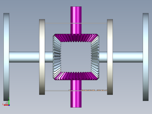 差速齿轮系后视缩略图
