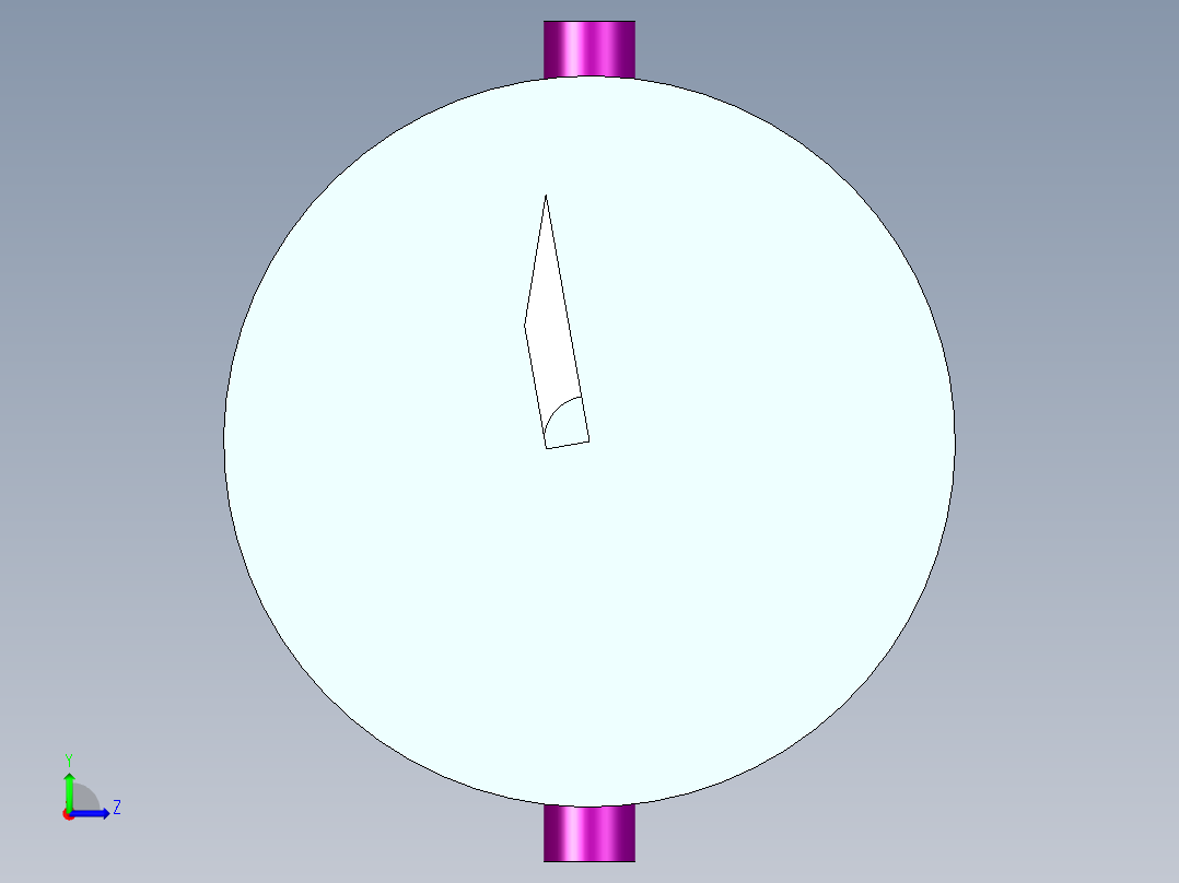 差速齿轮系左视图