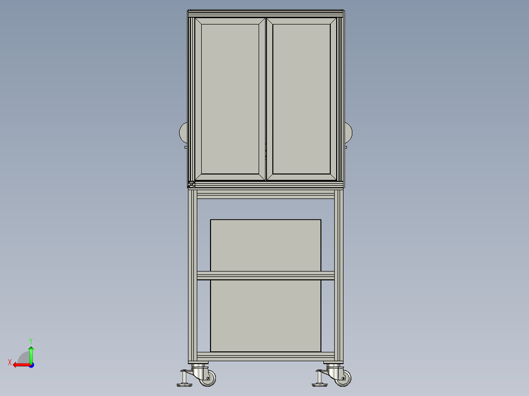 特氟龙胶带生产用裁断装置后视图