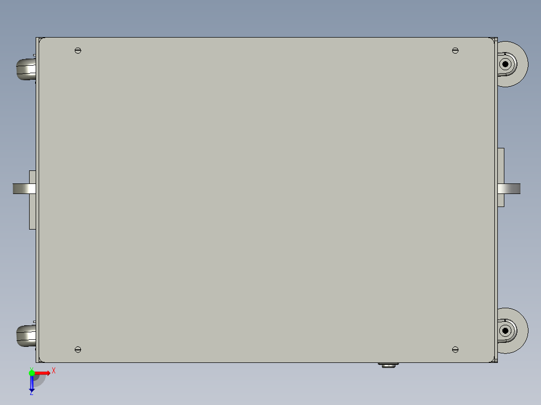 特氟龙胶带生产用裁断装置俯视图