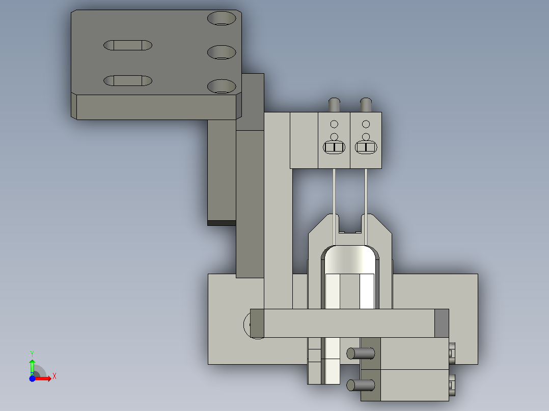 下绝缘检测前视图