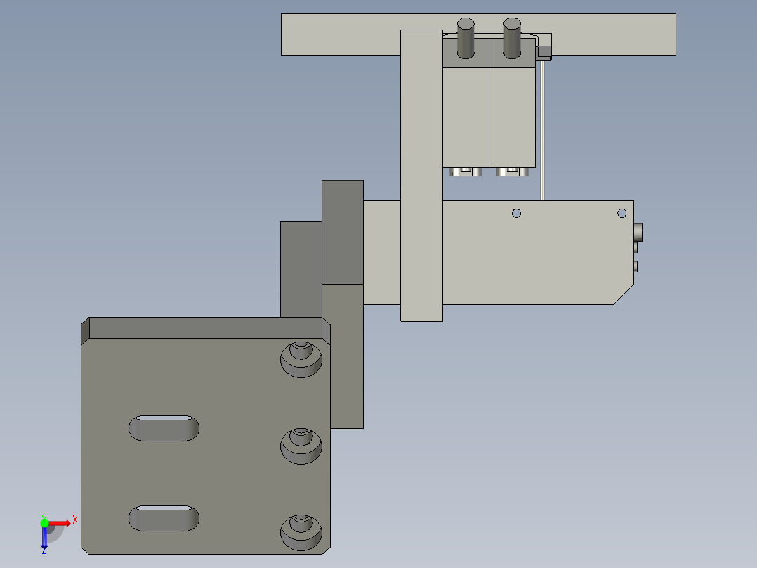 下绝缘检测俯视图