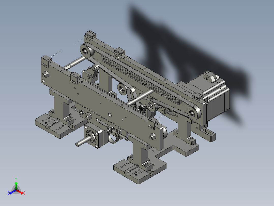 E19472-141-100-X1-进料流线正等轴测图