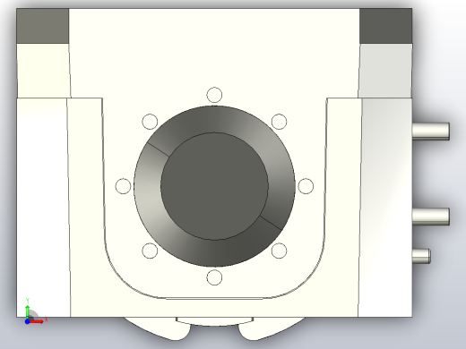 MK1TR-WA30-W240-C1齿形带头部双驱动前视缩略图