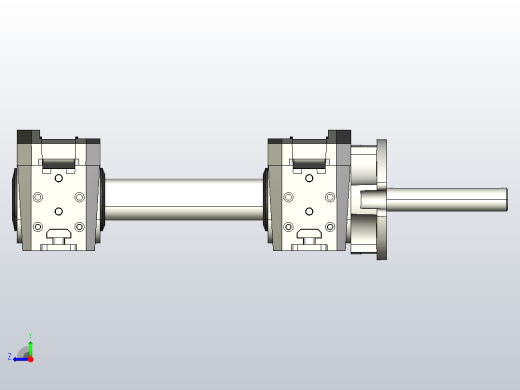 MK1TR-WA30-W240-C1齿形带头部双驱动右视缩略图