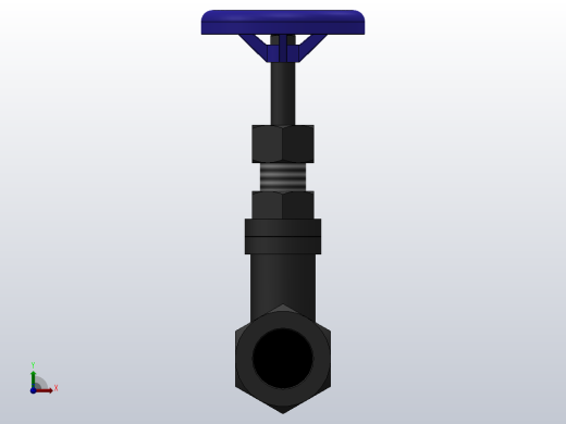 DN15-内螺纹截止阀前视缩略图