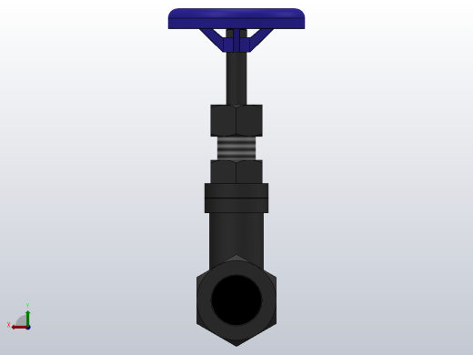 DN15-内螺纹截止阀后视缩略图