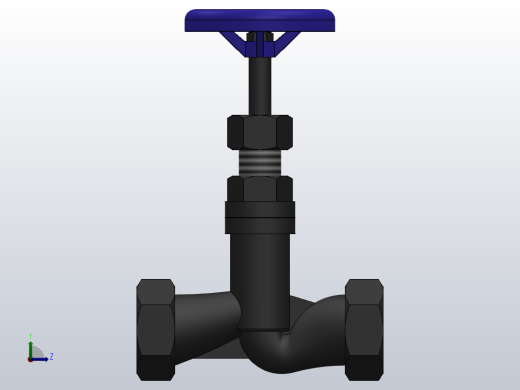 DN15-内螺纹截止阀左视缩略图