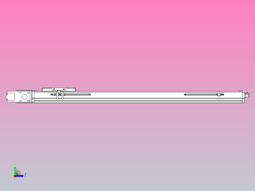 MCB10无尘皮带滑台[MCB10-L32-800-L-100W-C3]左视缩略图