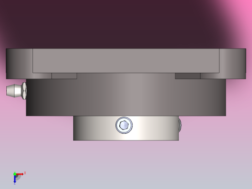 四螺栓法兰轴承装置(直径50毫米)俯视缩略图