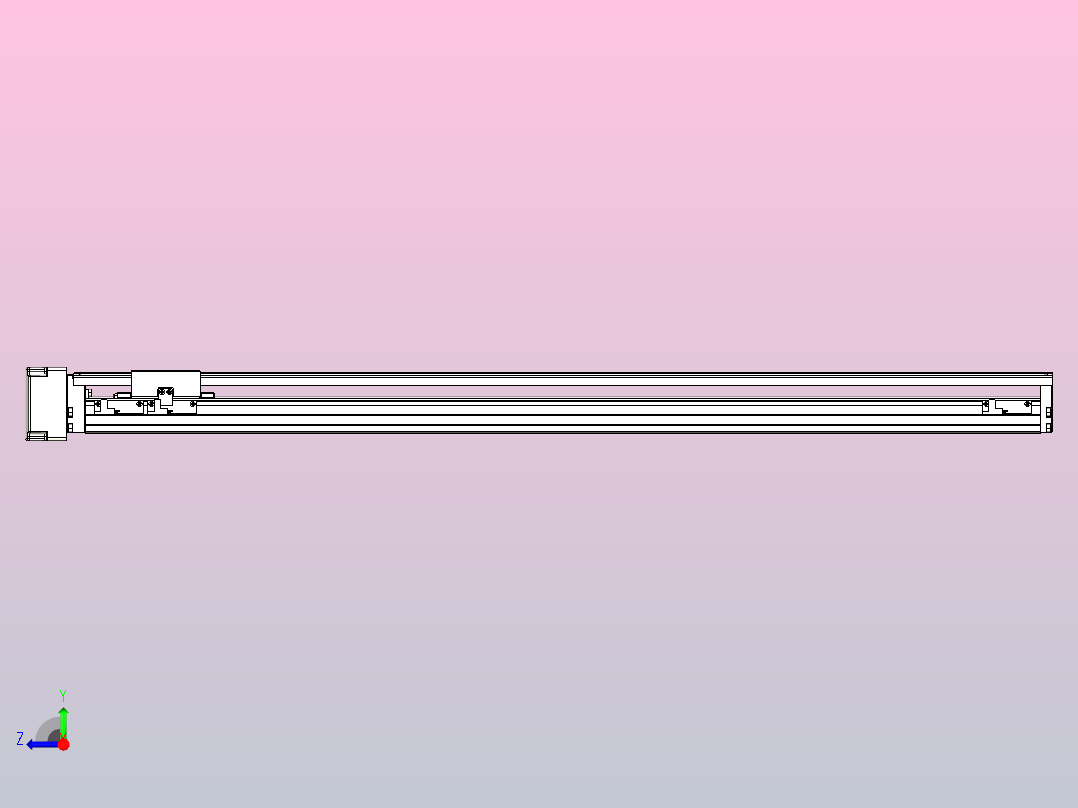 线性模块铝制底座TPA-KNR-86E-1610C-L900A1-MR-H75-N3右视图