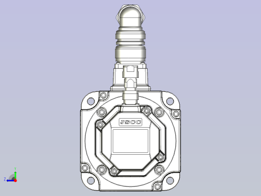 JSCC精研伺服减速电机 130mhf2右视缩略图