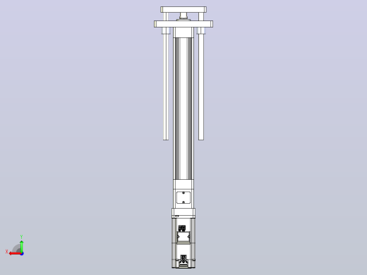 轻载电动缸TPA-ESR40-1210C-L250-M-QDX-W-P40-C3后视缩略图