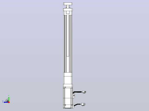 轻载电动缸TPA-ESR40-1210C-L250-M-QDX-W-P40-C3右视缩略图