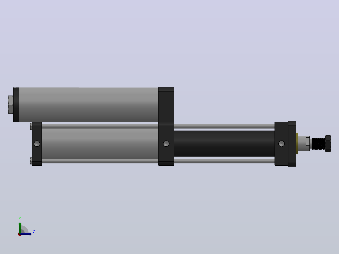 MPT-5T系列标准型[MPT-80-200-20-5T-M2-S1-90°]左视图