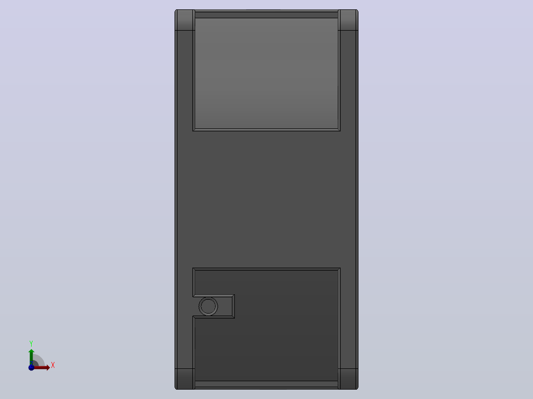 80×80×38mmAC轴流风机╱AC轴流风扇[TXA38S-80B1H]左视图