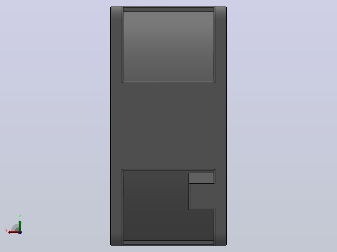 80×80×38mmAC轴流风机╱AC轴流风扇[TXA38S-80B1H]右视图