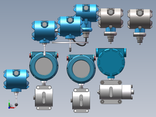 远传压差压力变送器 9款前视缩略图