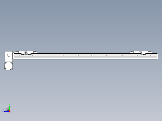 皮带直线轴双滑块型TPA-GCBS-150-P80-L450-LP-M75-N3右视缩略图