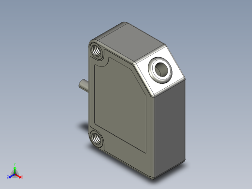 深浦激光传感器 LA2-P 系列反射型3d