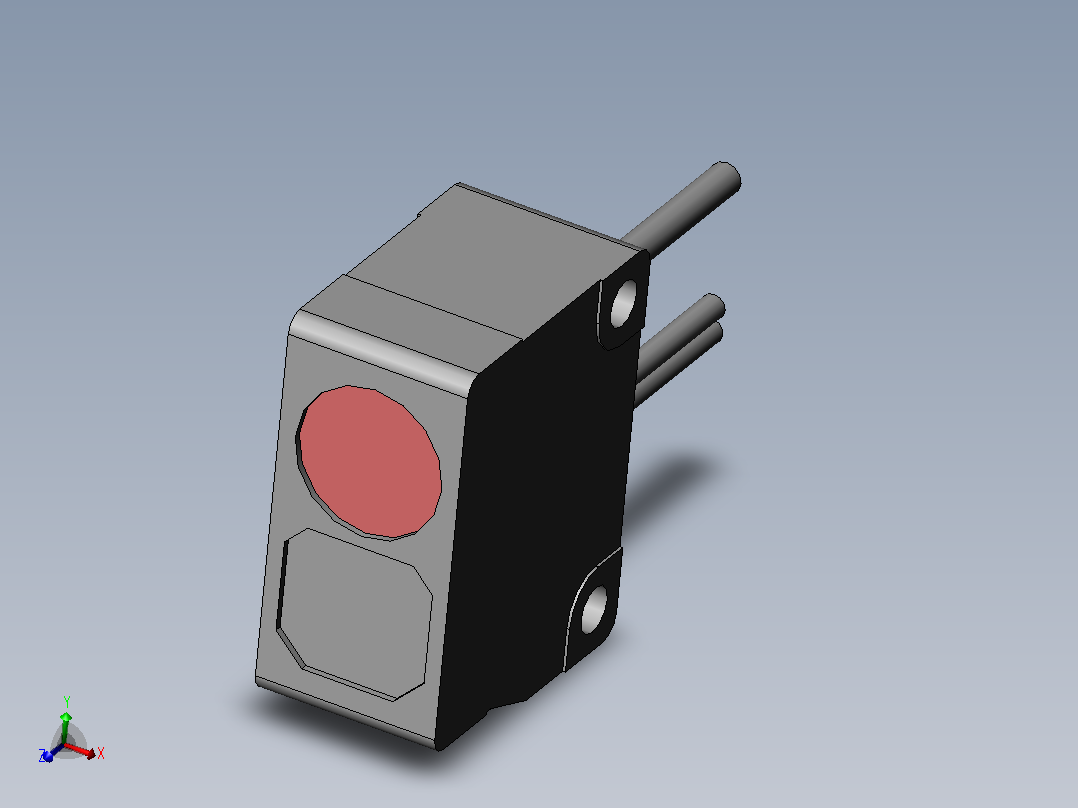 Keyence CZ-H37S RGB数字光纤传感器主视图