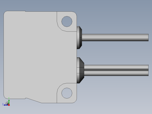 Keyence CZ-H37S RGB数字光纤传感器右视缩略图