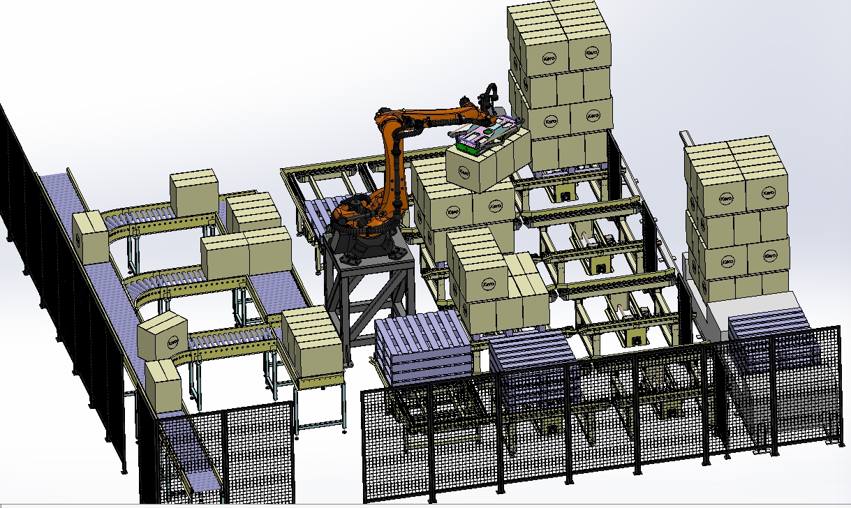 robot-palletizer-carton-box STP IGS