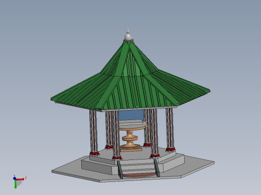 寺庙凉亭（SW2014