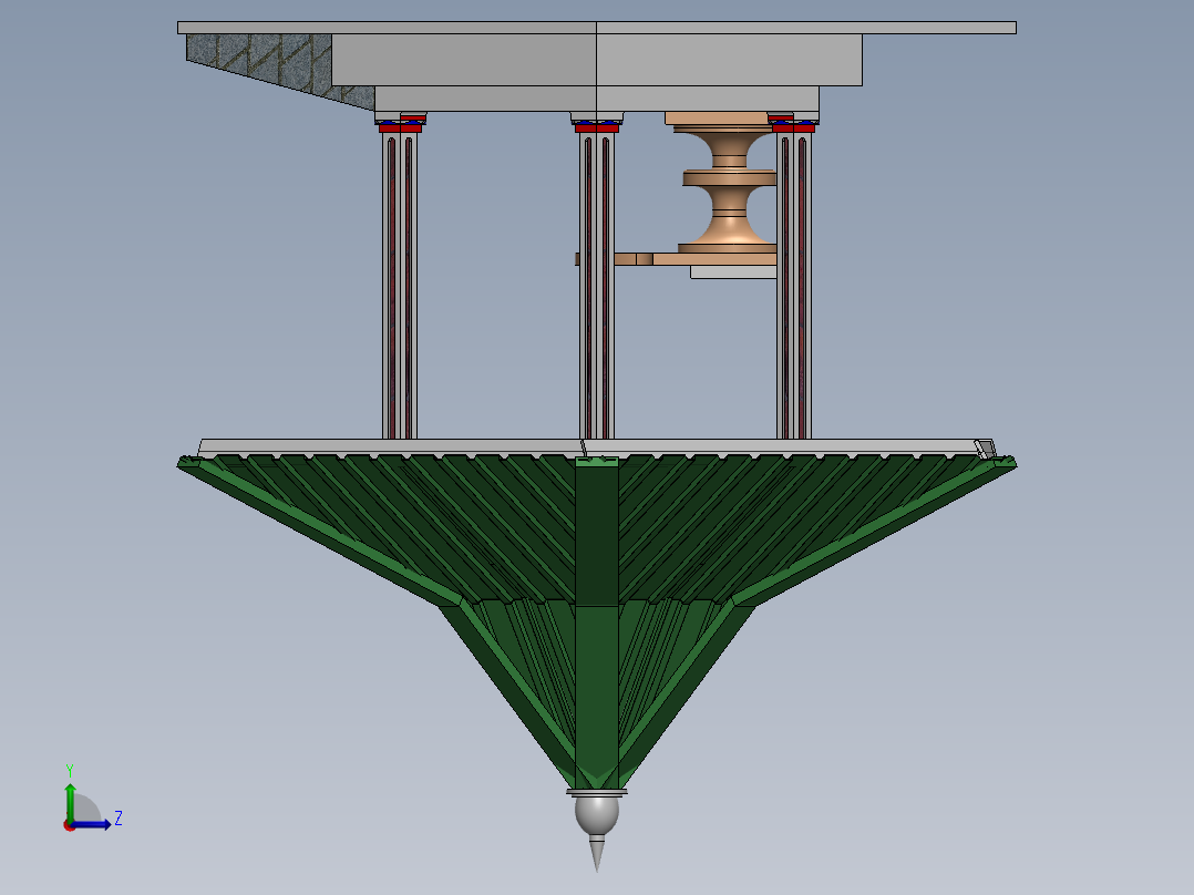 寺庙凉亭（SW2014左视图